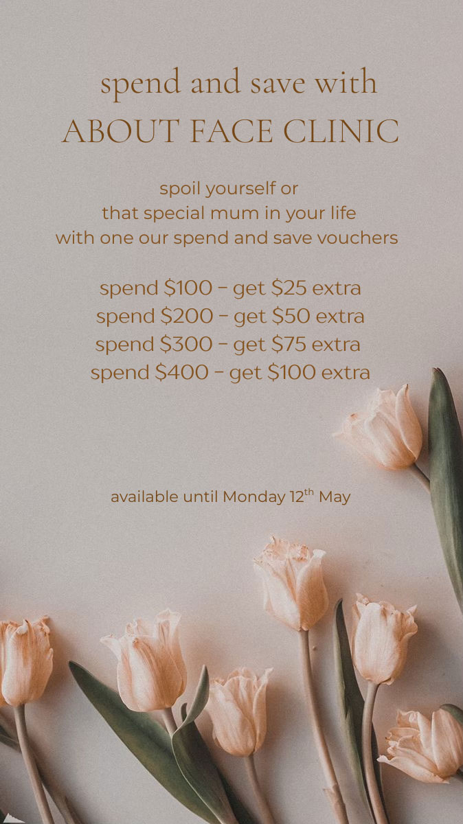 About Face Clinic - Happy Mother's Day Spend & Save Vouchers