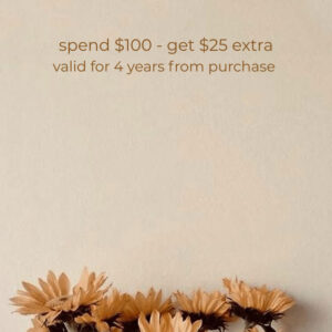 About Face Clinic - Spend & Save Voucher Spend $100 get $25 extra