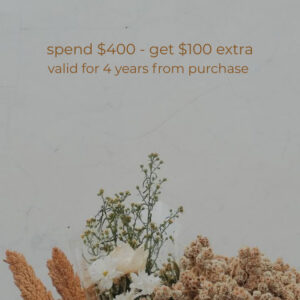 About Face Clinic - Spend & Save Voucher Spend $400 get $100 extra